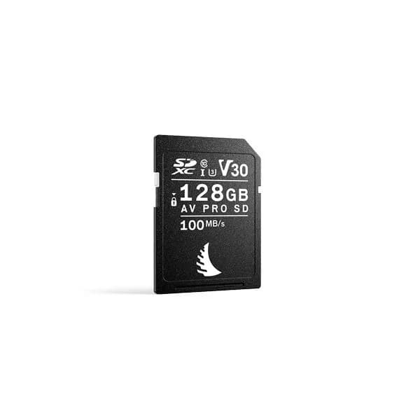 Angelbird 128GB Cartão de Memória SD AV PRO V30 UHS-I U3 Classe 10
