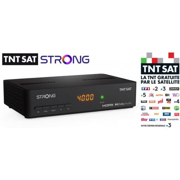 Strong Receptor Hd C/ Franceses Tnt Astra Dvb-s2 - Srt7408