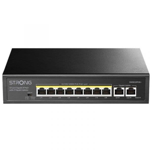 Strong Switch 8 Portas SW8010POE+