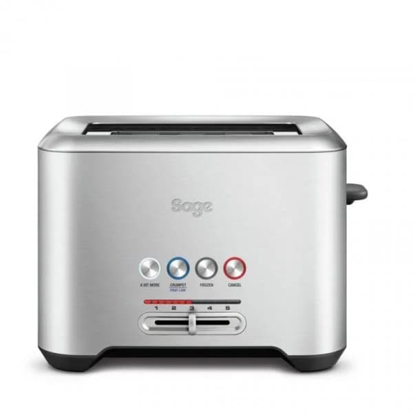 Sage A Bit More 2 Slice Brushed Stainless Steel