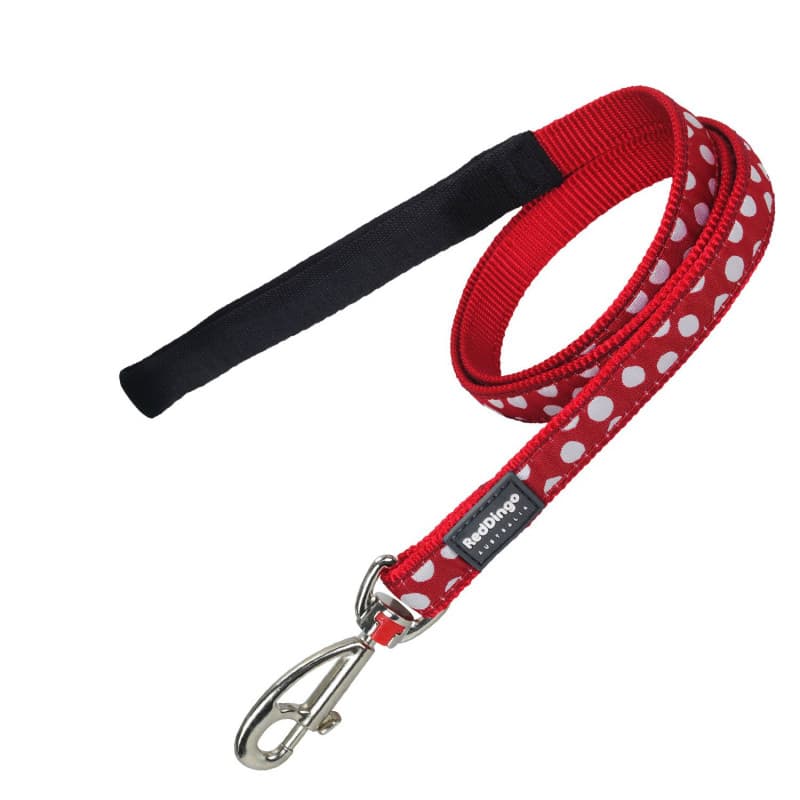 Red Dingo Trela para Cães White Spots 2 x 120 cm