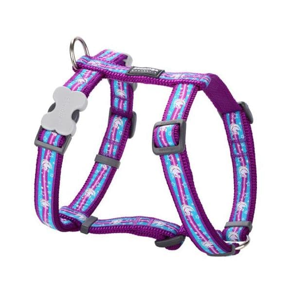 Red Dingo Arnês Design Unicorn Roxo L