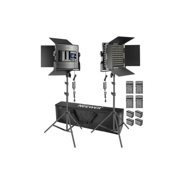 Neewer Kit Iluminadores LED CRI 97+ 3200 a 5600K
