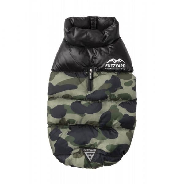 Fuzzyard Casaco Harlem Puffer Camo Tamanho 2
