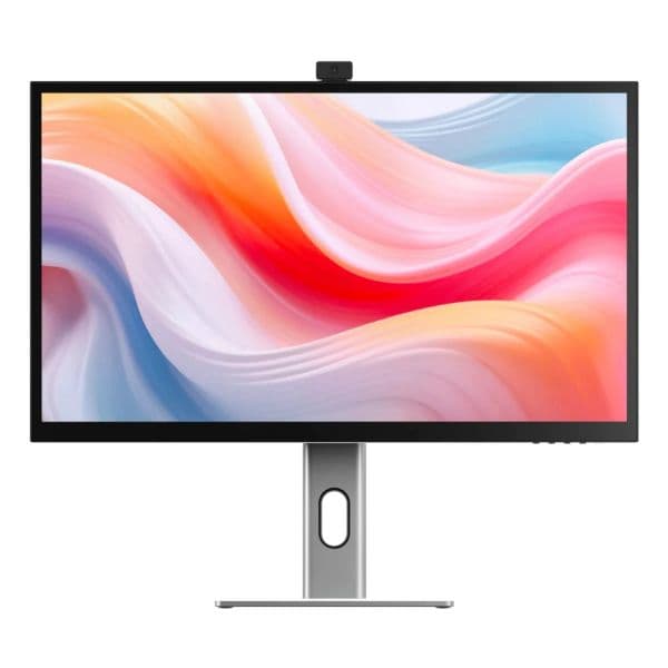 Monitor Alogic 27" Clarity 4K UHD 60Hz 65W PD 8MP Webcam Silver