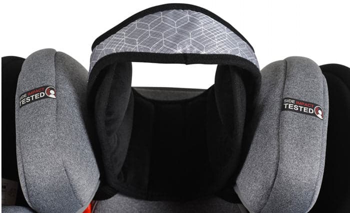 Almofada de cabeça ergonómica Cangaroo Shelter black