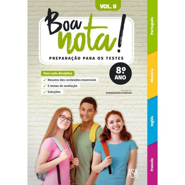 Boa Nota! Preparação para os Testes 8.º Ano Vol 2