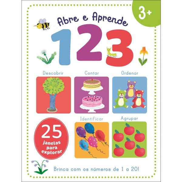 Abre e Aprende: 1. 2. 3