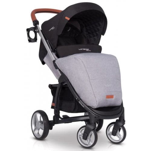 EASYGO - Carrinho multifuncional VIRAGE ECCO + STARTER 0+ ISOFIX READY Grey Fox