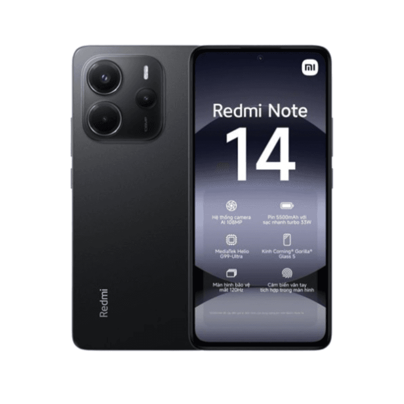 Xiaomi Redmi Note 14 5G 6.67" Dual SIM 8GB/256GB Midnight Black