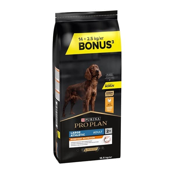 Pro Plan Dog Large Athletic Adult – 14 kg + 2,5 kg