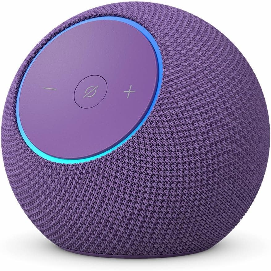 Amazon Echo Dot Max Coluna Inteligente Alexa Roxo