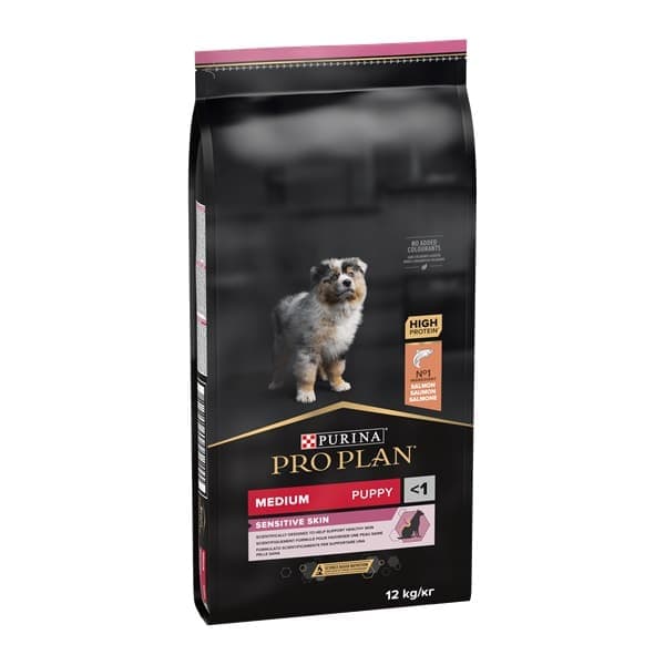 Purina Pro Plan Medium Puppy Sensitive Skin Salmon 12Kg