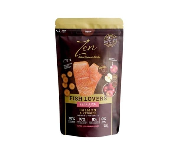 Zen- Wet Dog No Grain- Salmão 100 g