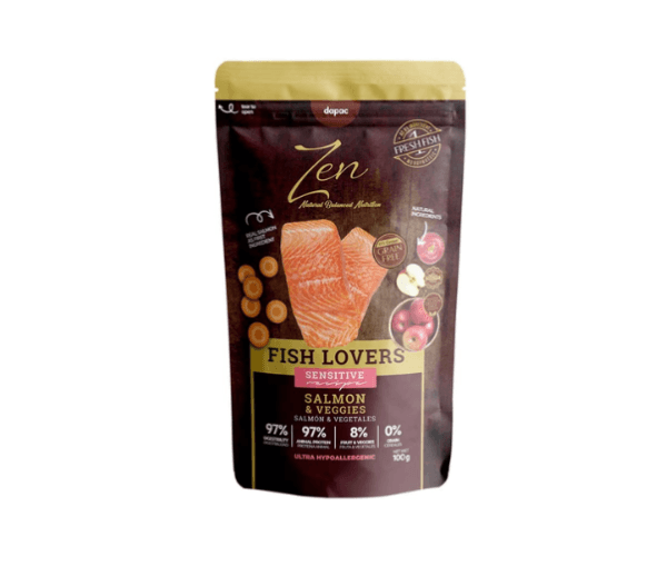Zen- Wet Dog No Grain- Salmão 100 g