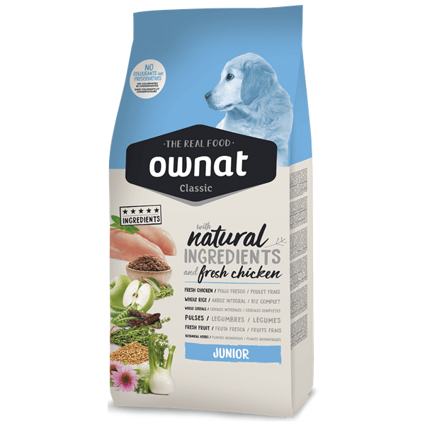 Ownat Classic Junior Chicken & Rice 4Kg