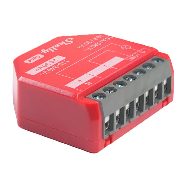 Shelly 1PM Gen4 - Módulo interruptor para automação WiFi/Zigbee/Matter com medição de energia - S1PMG4