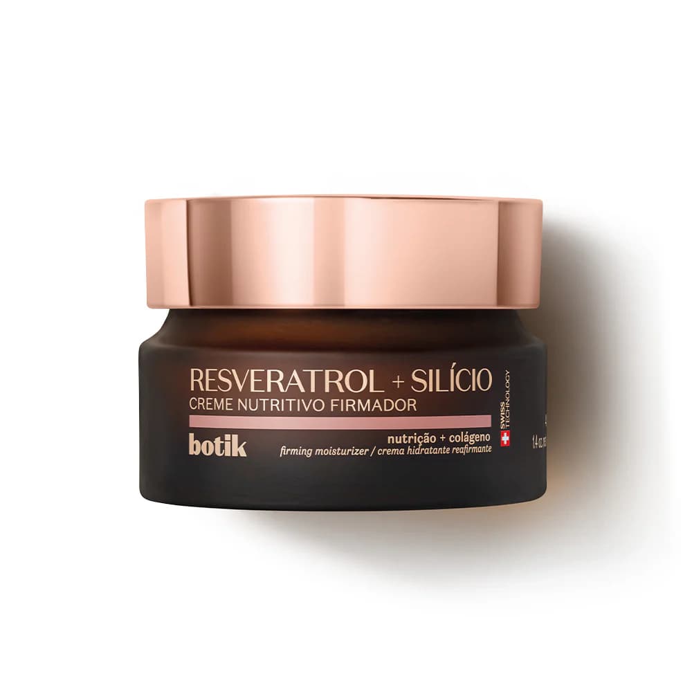 O Boticário Creme Nutritivo Firmador Botik Resveratrol + Silício 40g