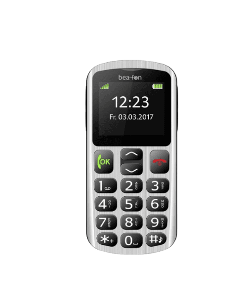 Beafon SL250 3G Dual SIM Prateado