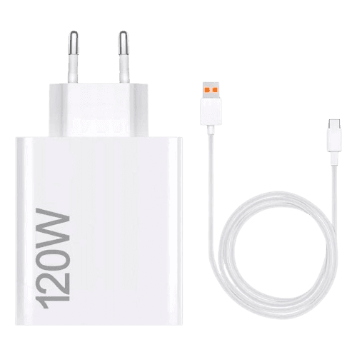 Xiaomi Carregador 120W HyperCharge Combo (Type-A)